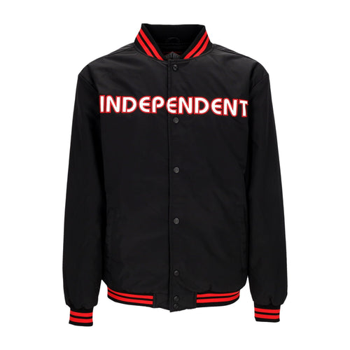 INDEPENDENT Giubbotto Bomber Uomo Bauhaus Stadium Jacket Black da uomo