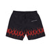 VISION OF SUPER Costume Pantaloncino Uomo Flames Swimwear Black/red da uomo