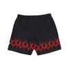 VISION OF SUPER Costume Pantaloncino Uomo Flames Swimwear Black/red da uomo