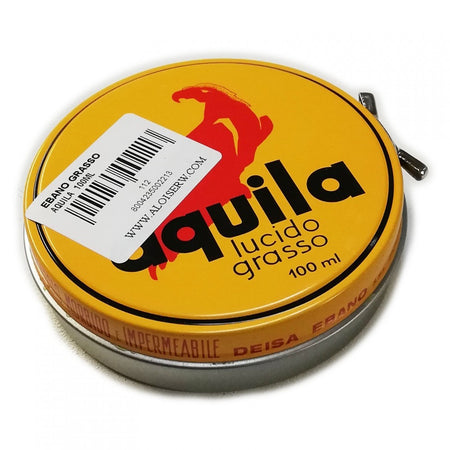Ebano 100ml Grasso Aquila naturale per il trattamento di pelle e cuoio