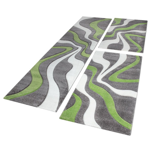 Tappeti camera da letto 3 pezzi Schizzo vernice