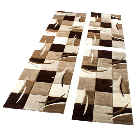 Tappeti camera da letto 3 pezzi Modern