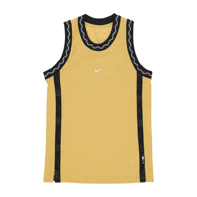 Nike Canotta Tipo Basket Uomo Premium Basketball Jersey Wheat Gold/white da uomo