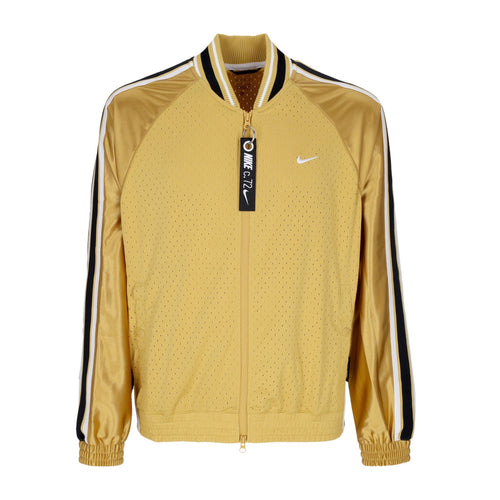 Nike Giacca Tuta Uomo Premium Basketball Jacket Wheat Gold/wheat Gold/white da uomo