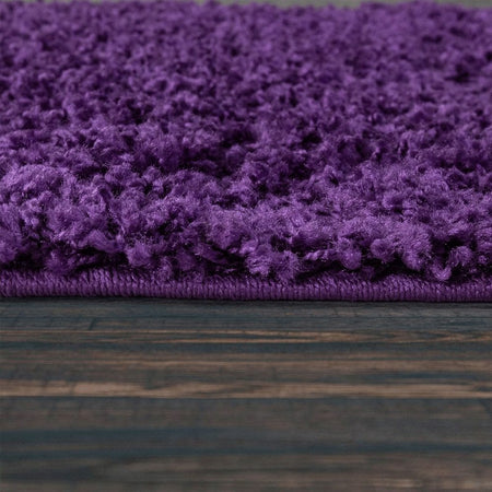 Tappeti camera da letto 3 pezzi Shaggy colors