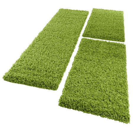 Tappeti camera da letto 3 pezzi Shaggy colors