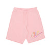 Nike Pantalone Tuta Leggero Uomo Club+ Ft Mcf Short Pink Bloom da uomo