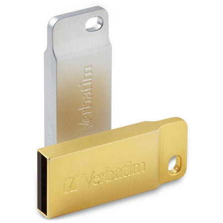 Memoria Pendrive Verbatim Metal Executive - 16 Gb - USB 2.0 - Win/Mac - Argento