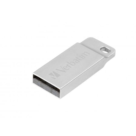 Memoria Pendrive Verbatim Metal Executive - 64 Gb - USB 2.0 - Win/Mac - Argento