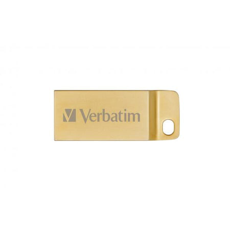 Memoria Pendrive Verbatim Metal Executive - 32 Gb - USB 3.0 (3.1 Gen 1) Retrocomp. 2.0 - Colore Metallic Gold