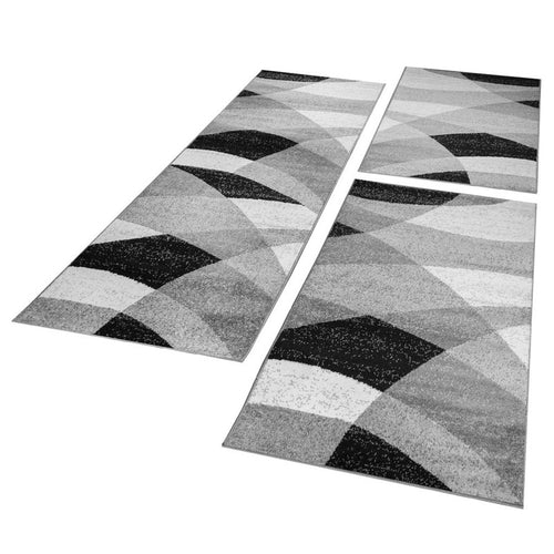 Tappeti camera da letto 3 pezzi Intreccio