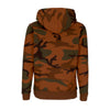 ALPHA INDUSTRIES Felpa Cappuccio Uomo Basic Hoodie Burned Camo da uomo