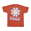 OBEY Maglietta Uomo Petal Organic Tee Terra Cotta da uomo