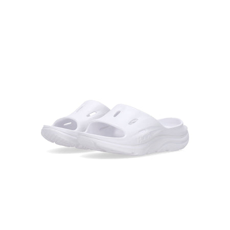 HOKA ONE ONE Ciabatte Uomo Ora Recovery Slide 3 White/white da uomo