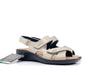 GRUNLAND Sandali Donna Esta Platino