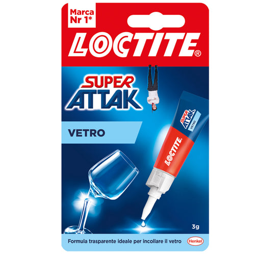 Colla Super Attak Vetro 3Gr