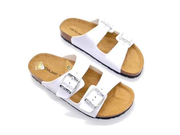 GRUNLAND Ciabatta Donna Sara Bianco