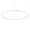 Sospensione Moderna Oracle Alluminio-Materie Plastiche Bianco Led 76W K Luce
