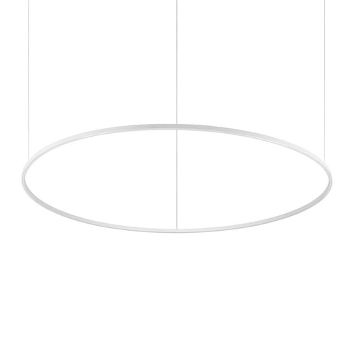 Sospensione Moderna Oracle Alluminio-Materie Plastiche Bianco Led 76W K Luce