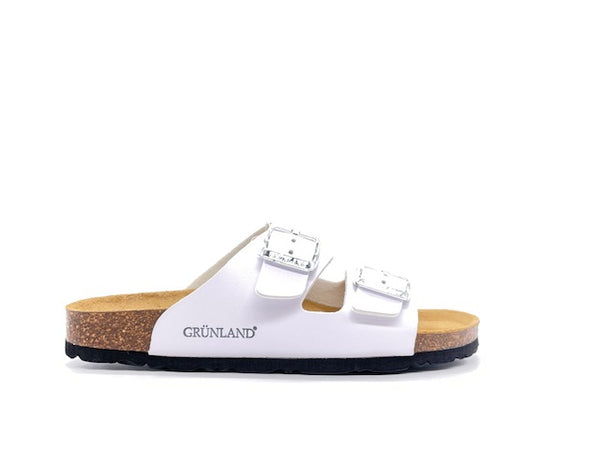 GRUNLAND Ciabatta Donna Sara Bianco