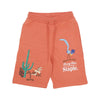 STAPLE Pantalone Corto Tuta Uomo Acme Corp Sweatshort Terra Cotta da uomo