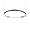 Lampadario A Sospensione Contemporaneo Gemini Metallo Nero Led 55W 3000K Ip20