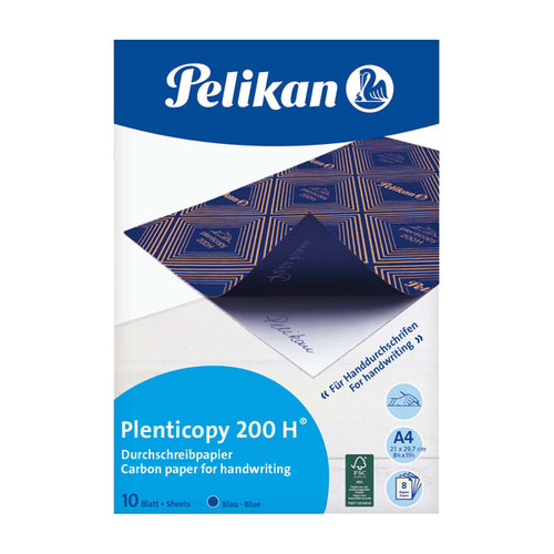 Carta Ricalco Blu Plentycopy200 10Fg 21X29,7Cm Pelikan