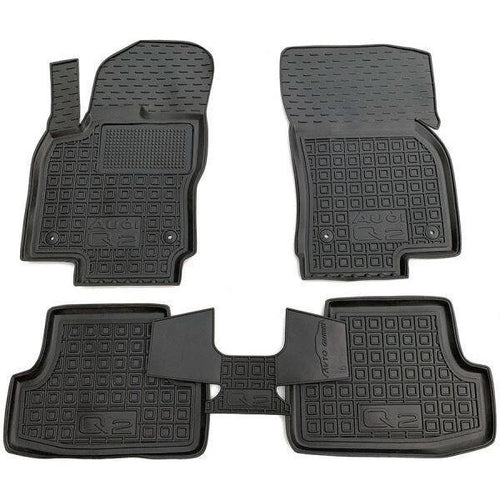 Set tappetini di gomma su misura per Audi Q2 (2016)