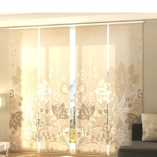 Tende a pannelli scorrevoli Fiori astratti