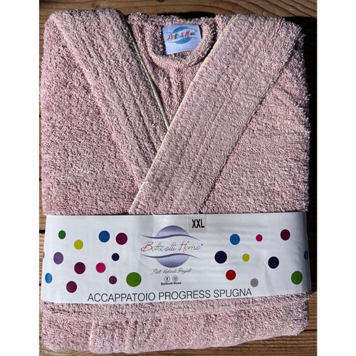 Accappatoio Unisex con Cappuccio Botticelli Home in Spugna di Puro Cotone Progress