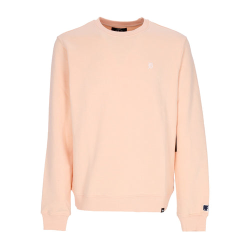 47 BRAND Felpa Leggera Girocollo Uomo Mlb Lc Emb Helix Base Runner Crew Dettig Peach da uomo