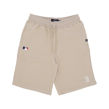 47 BRAND Pantalone Corto Tuta Uomo Mlb Lc Emb Helix Base Runner Shorts Bosred Light Khaki da uomo