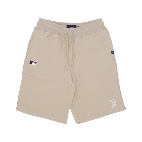 47 BRAND Pantalone Corto Tuta Uomo Mlb Lc Emb Helix Base Runner Shorts Bosred Light Khaki da uomo