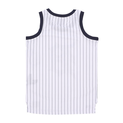 47 BRAND Canotta Tipo Basket Uomo Mlb Pinstriped Grafton Jersey Dettig White Wash da uomo
