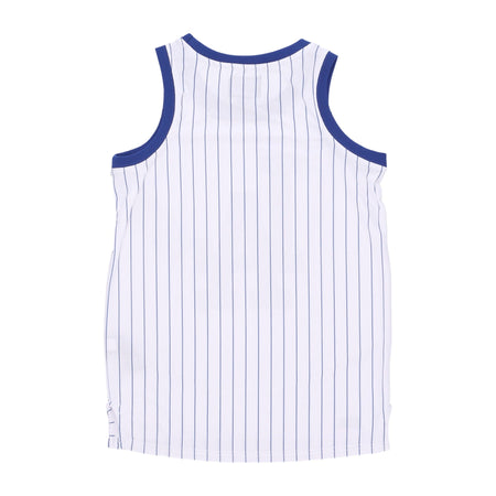 47 BRAND Canotta Tipo Basket Uomo Mlb Pinstriped Grafton Jersey Losdod White Wash da uomo