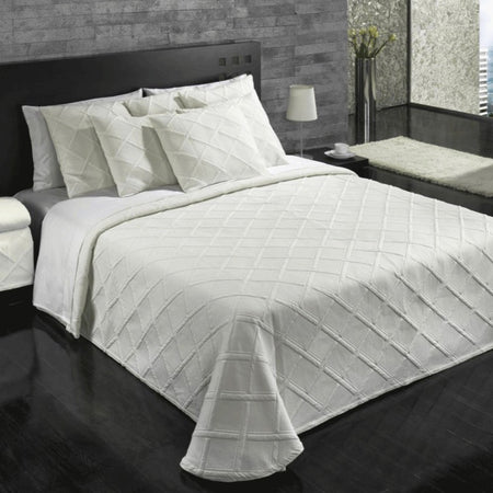 Copriletto estivo in cotone Pierre Cardin Rombic