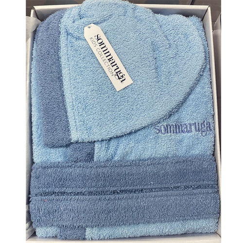 Accappatoio bambino spugna Sommaruga Colored