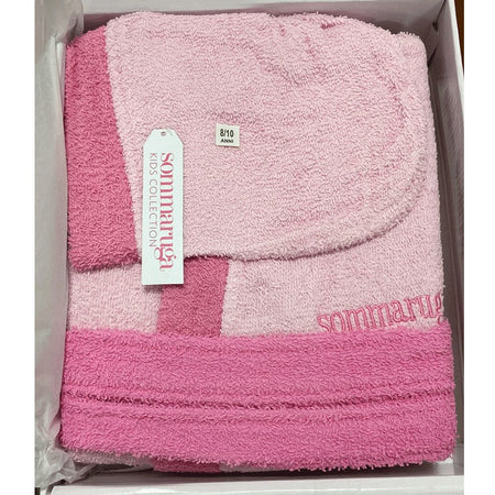 Accappatoio bambino spugna Sommaruga Colored