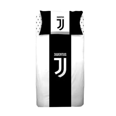 Completo lenzuola singolo in cotone Juventus