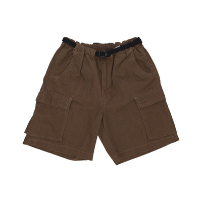 CARHARTT WIP Pantalone Corto Uomo Wynton Short Tamarind/dusty H Brown Stone Washed da uomo