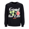PRIMITIVE Felpa Girocollo Uomo Feliz Crewneck Black da uomo