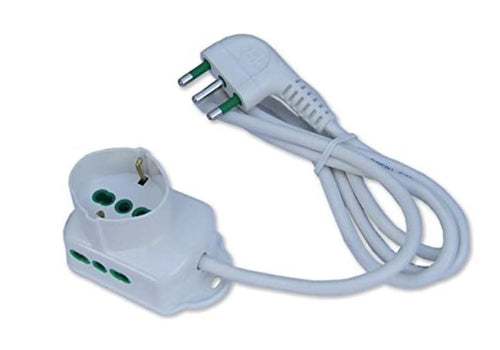 MULTIPRESA MINI 'TRIAX' -Multipresa Triax Italo/Tedesca 2P+T 16A DF 807348