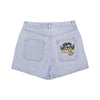 OBEY Jeans Corto Donna Julia Denim Short Bleached Indigo da donna