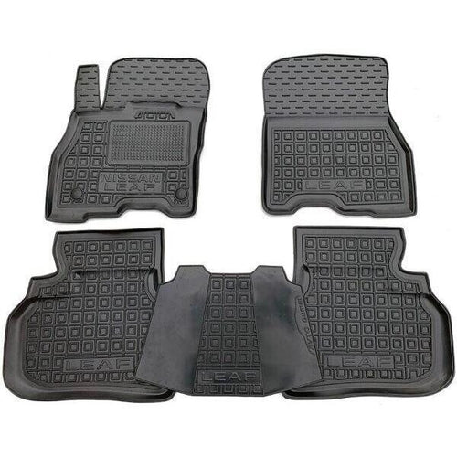 Set tappetini di gomma su misura per Nissan Leaf II (2018+)