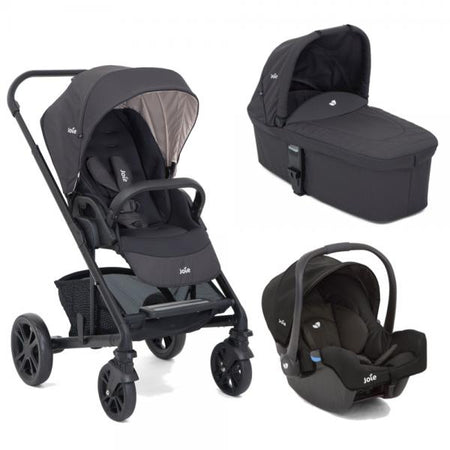 Passeggino Joie Chrome Trio con Parapioggia + Navicella + Ovetto