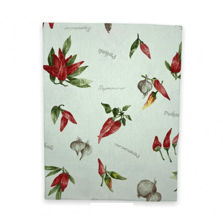 Tovaglia da tavola con tovaglioli Armonia in cucina Vingi Ricami