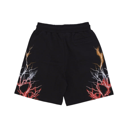 PHOBIA Pantalone Corto Tuta Uomo Lightning Shorts Black/red/grey/orange da uomo