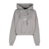 PHOBIA Felpa Leggera Cappuccio Corta Donna Lightning Crop Hoodie Grey/grey da donna
