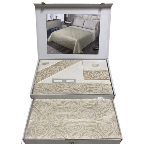 Coordinato Letto Matrimoniale in raso di cotone Raquel