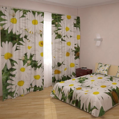 Tenda digitale e copriletto coordinato Margherita